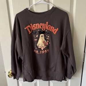 Disneyland Gray Halloween Sweatshirt (Size S)